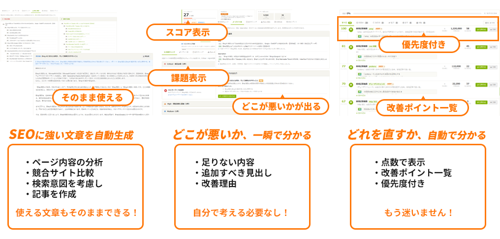 AI記事リライト機能の特徴